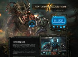 《NATURAL SELECTION》首款结合了FPS和RTS元素的FPS游戏UI网站